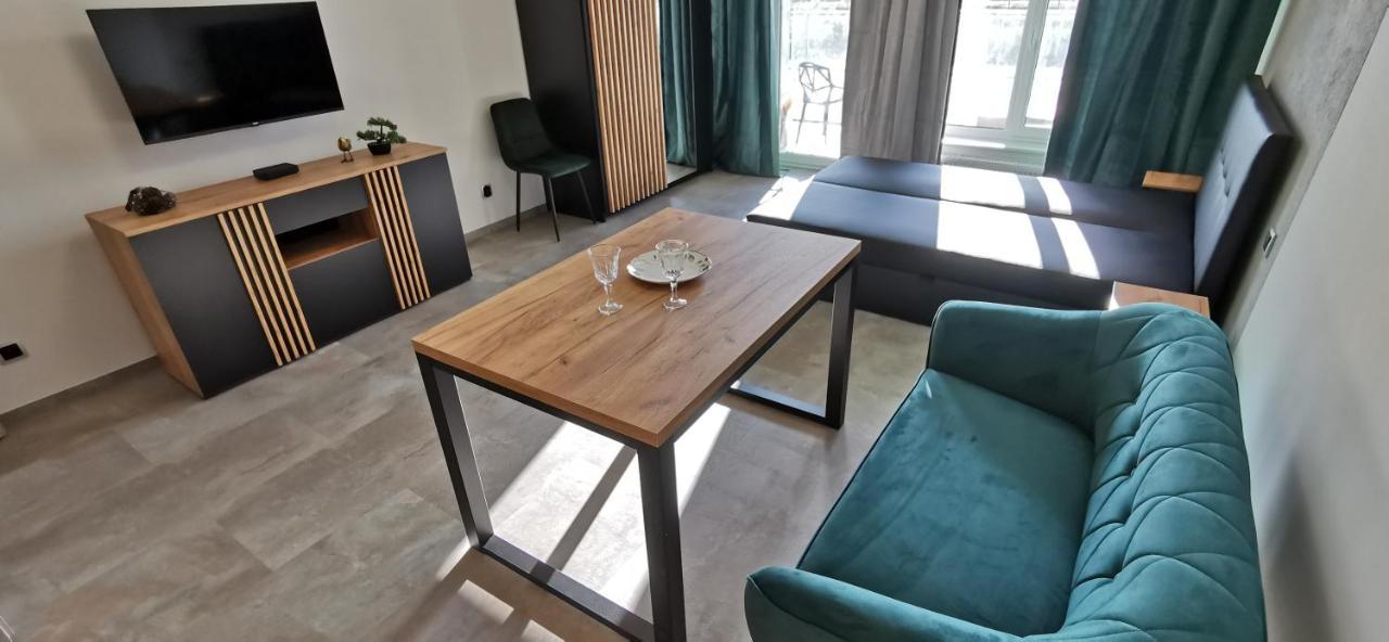 Wow Flou Przystan Letnica Apartamenty 700M Plaza Gdańsk Buitenkant foto