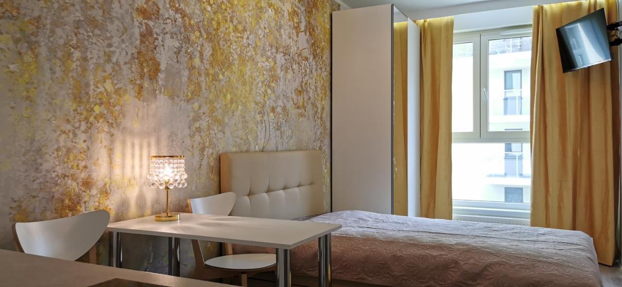 Wow Flou Przystan Letnica Apartamenty 700M Plaza Gdańsk Buitenkant foto