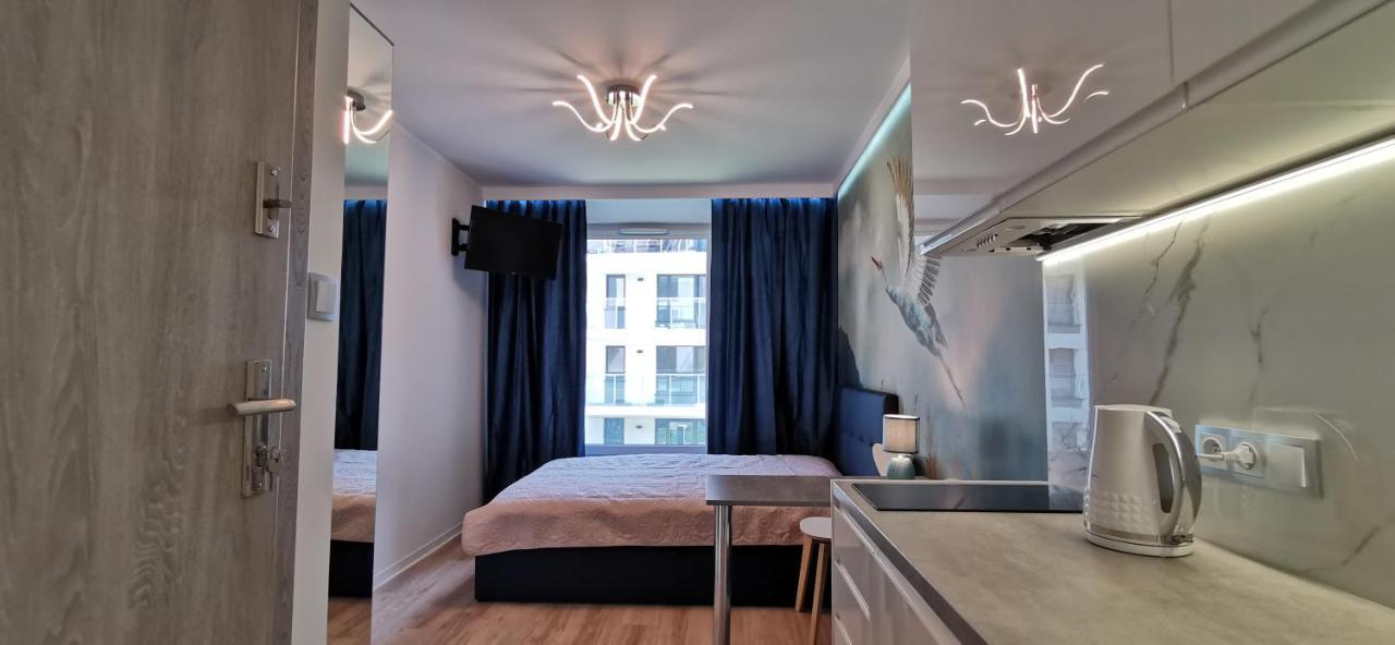 Wow Flou Przystan Letnica Apartamenty 700M Plaza Gdańsk Buitenkant foto